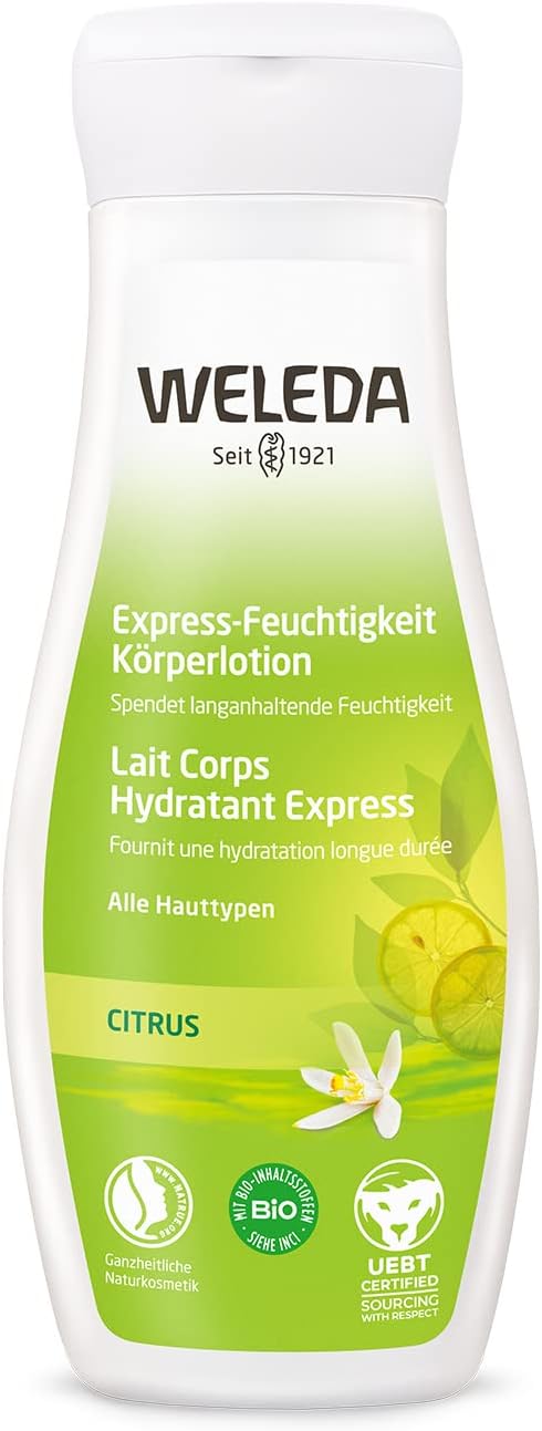 【公式】WELEDA(ヴェレダ) シトラスボディミルクN 200mL ボディクリーム さっぱり 全身用乳液 爽やかなシトラスの香り 天然由来成分 オーガニック